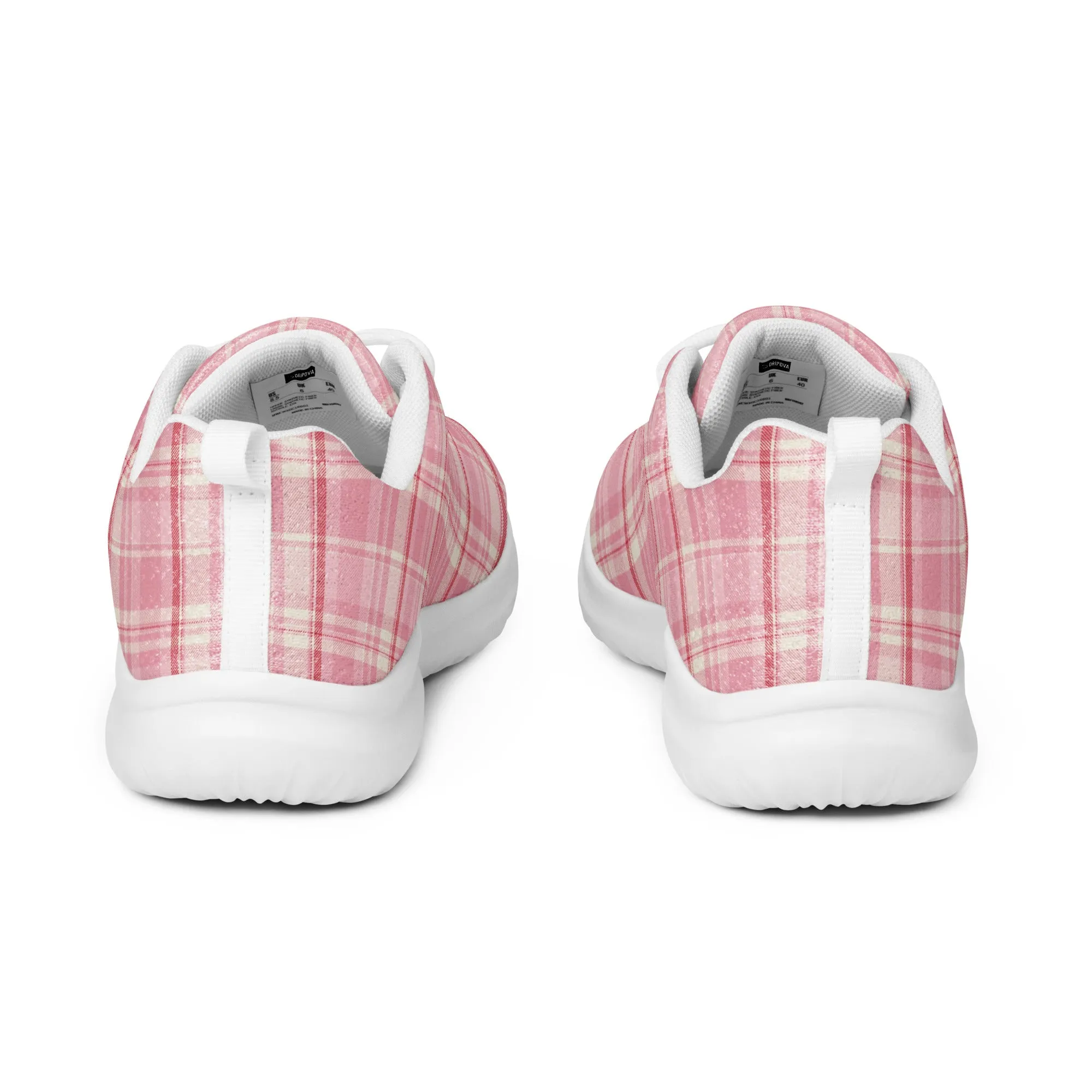Checkered Charm Checkered Athletic Shoes
