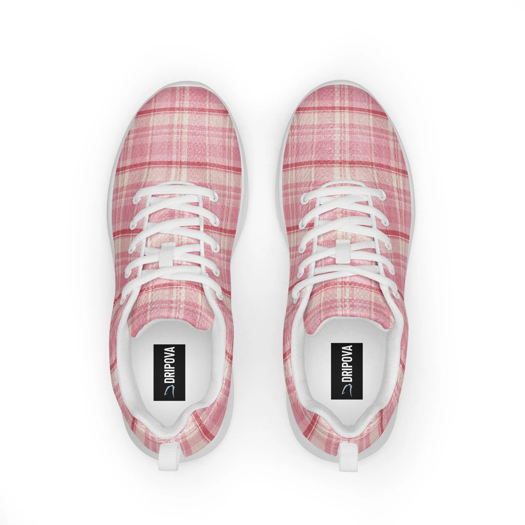 Checkered Charm Checkered Athletic Shoes