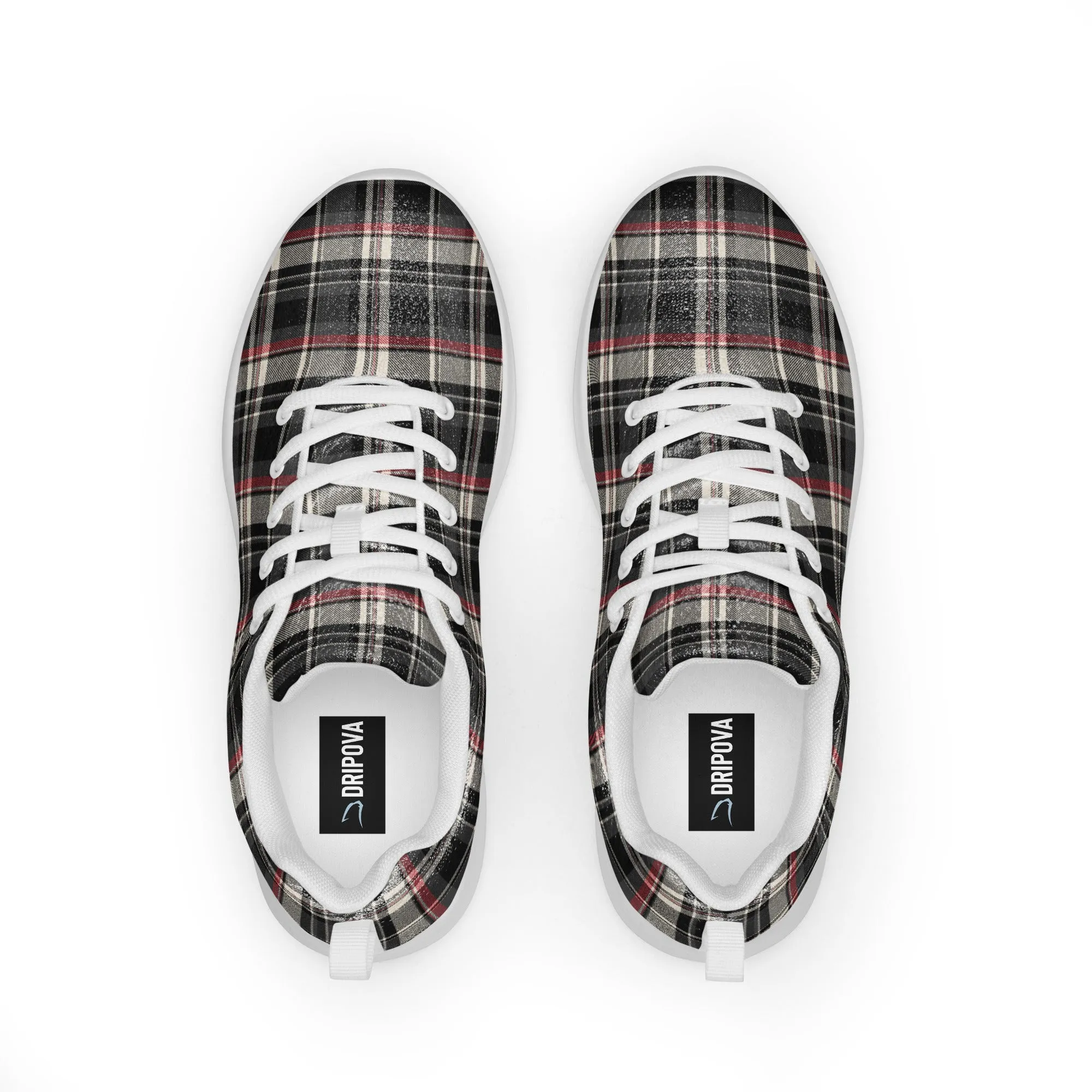 Checkered Charm Checkered Athletic Shoes