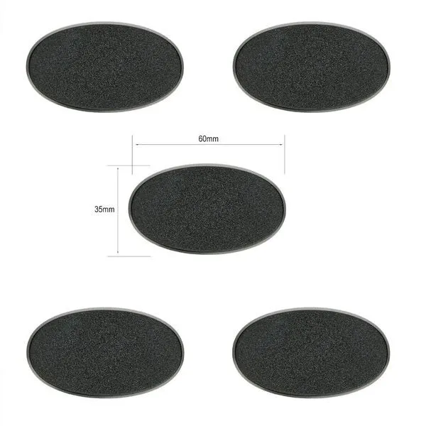 Citadel 60x35mm Oval Bases.