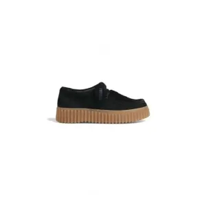 Clarks Women's Black Lace-Up Shoes