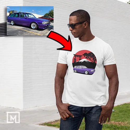 Classic Cars | Custom Print for Men | Fitted T-shirt