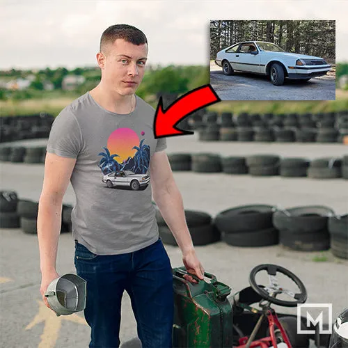 Classic Cars | Custom Print for Men | Fitted T-shirt