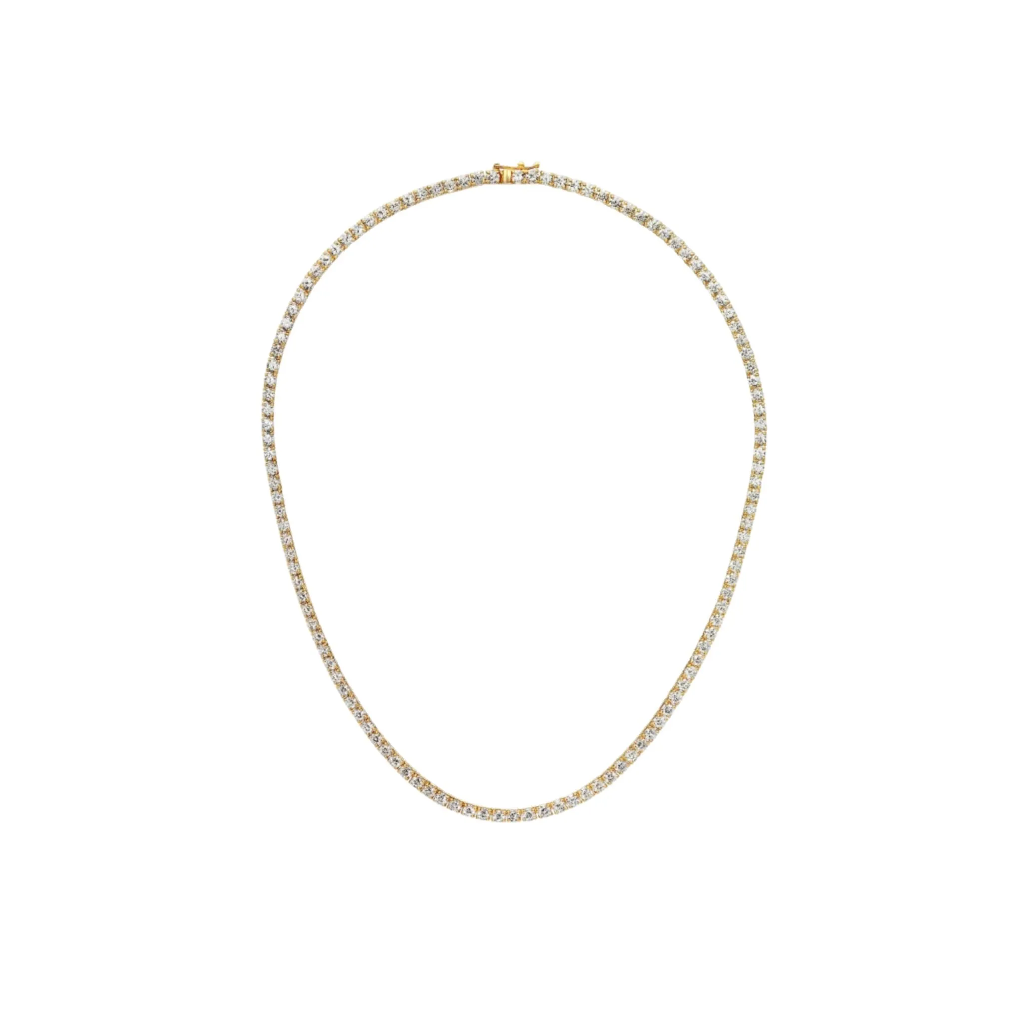 Classic Diamond Tennis Necklace