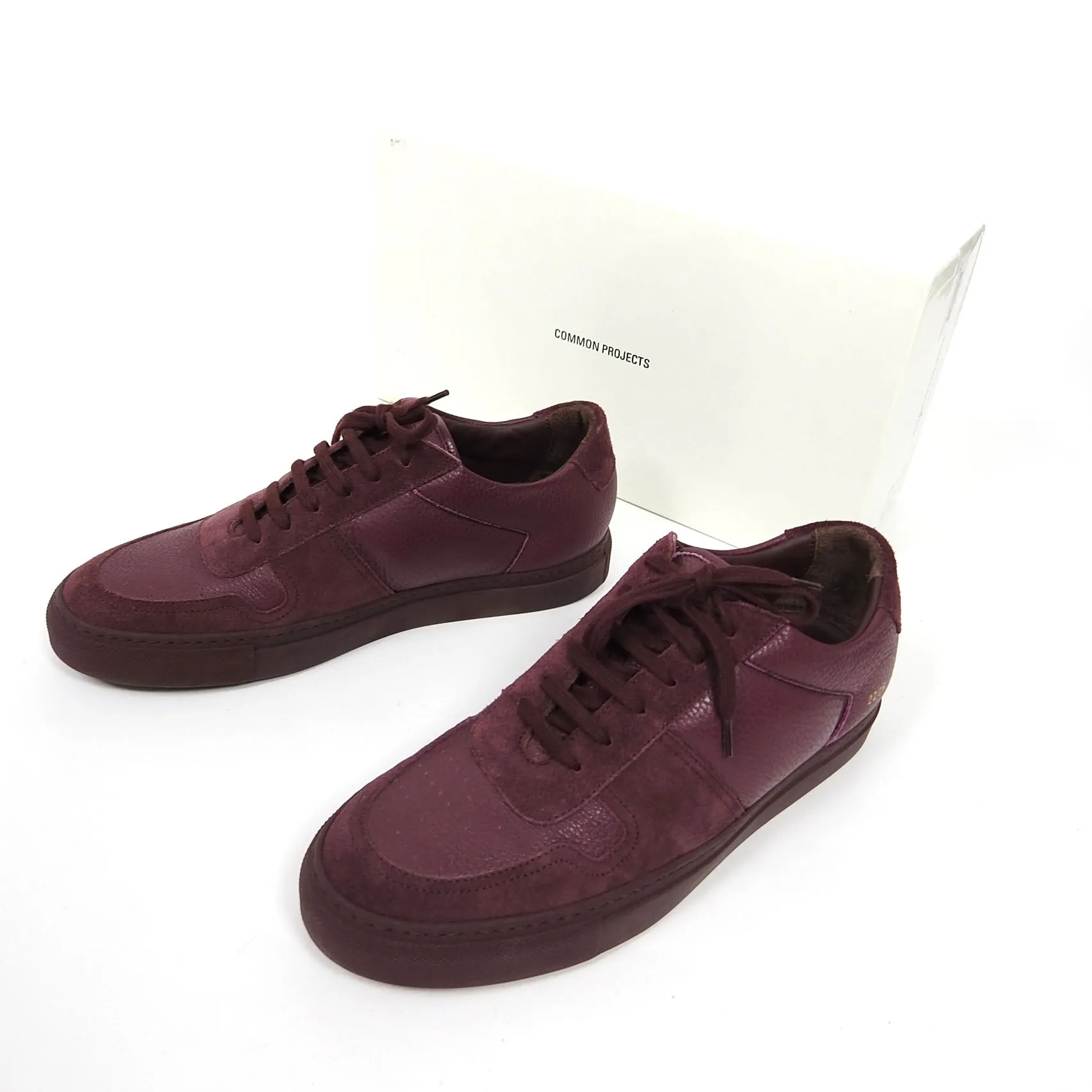 Common Projects BBall Low Premium Bordeaux Size 41
