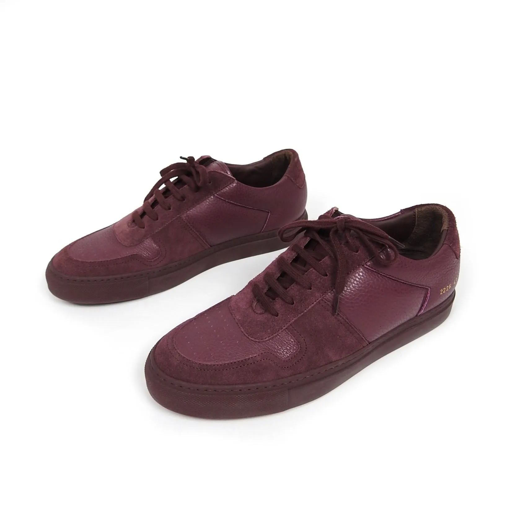 Common Projects BBall Low Premium Bordeaux Size 41