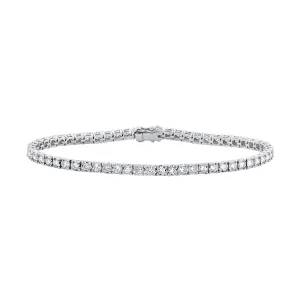 Contemporary Diamond Tennis Bracelet