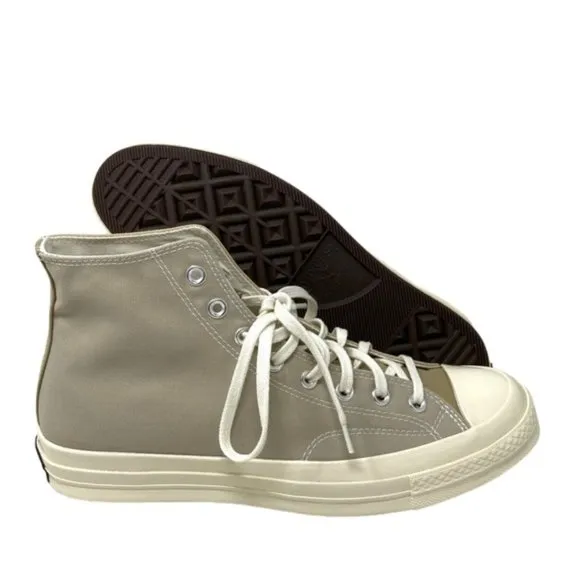 Converse Chuck 70 High Sneakers Beach Stone Canvas Shoes Casual For Men A05658C