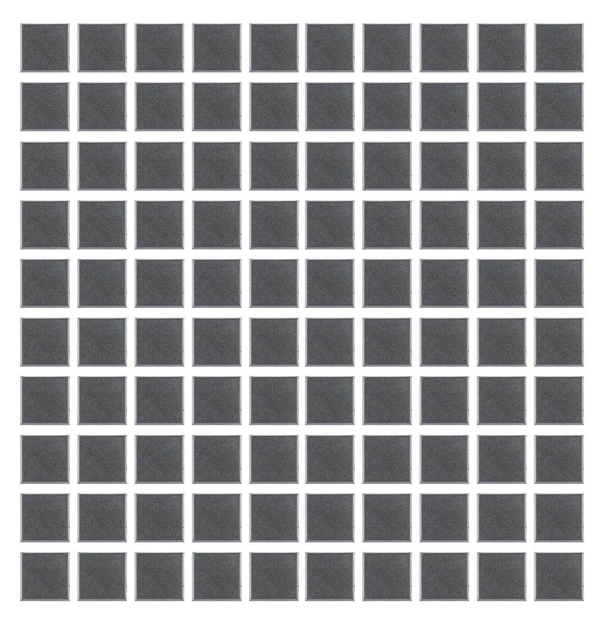 Copy of Games Workshop: 25mm Square Bases (100 Pack)