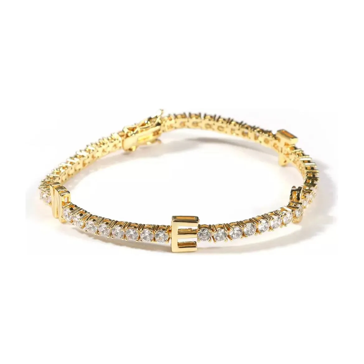 Custom CZ Diamond Tennis Bracelet