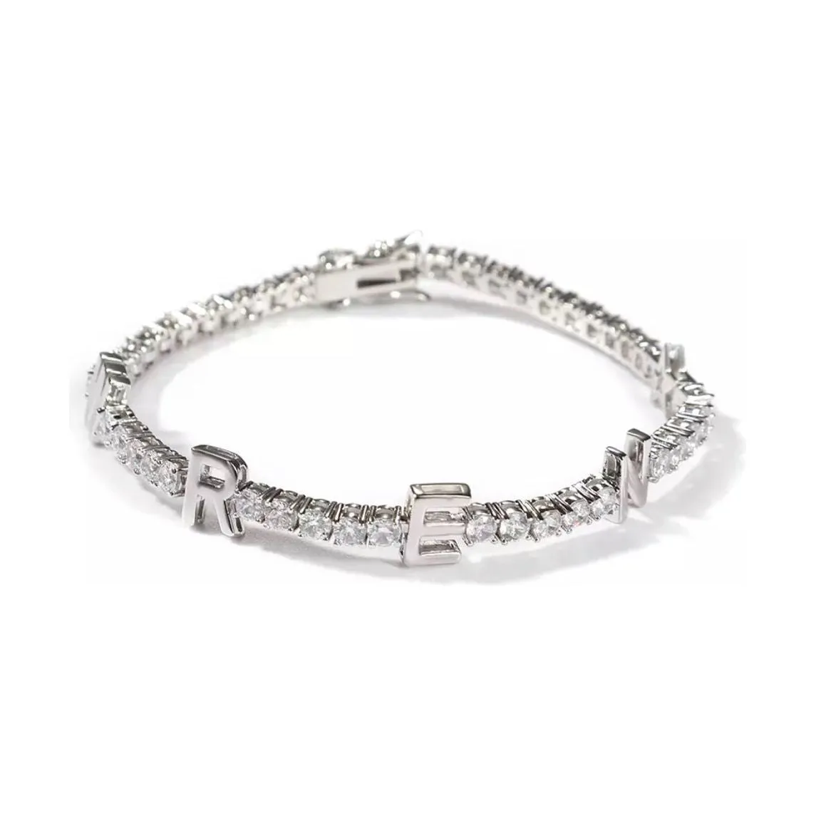 Custom CZ Diamond Tennis Bracelet