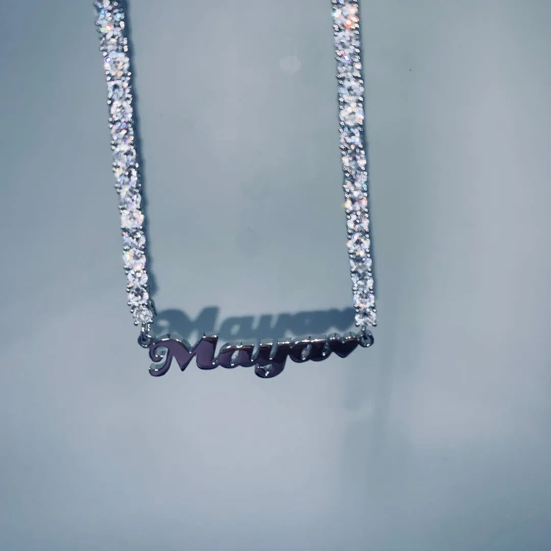 Custom Name Tennis Chain