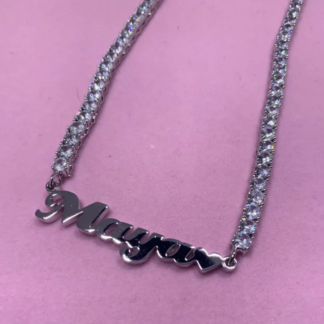 Custom Name Tennis Chain