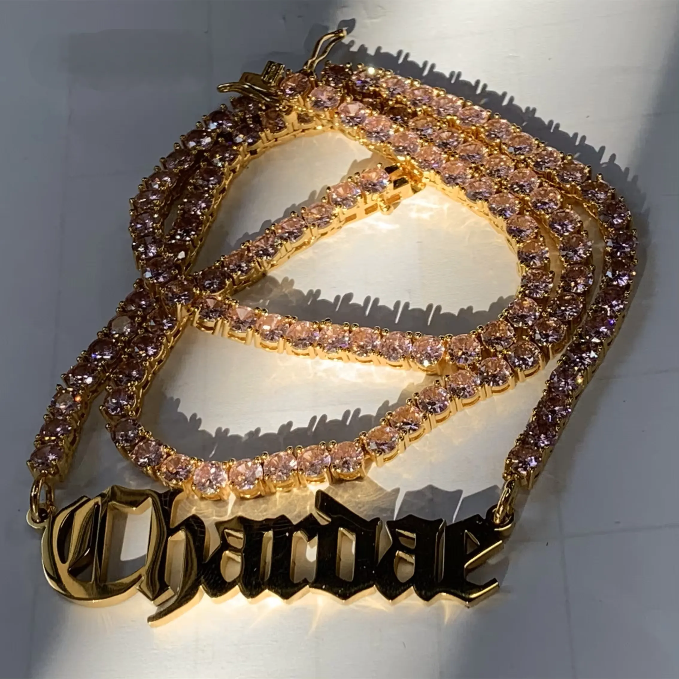 Custom Name Tennis Chain