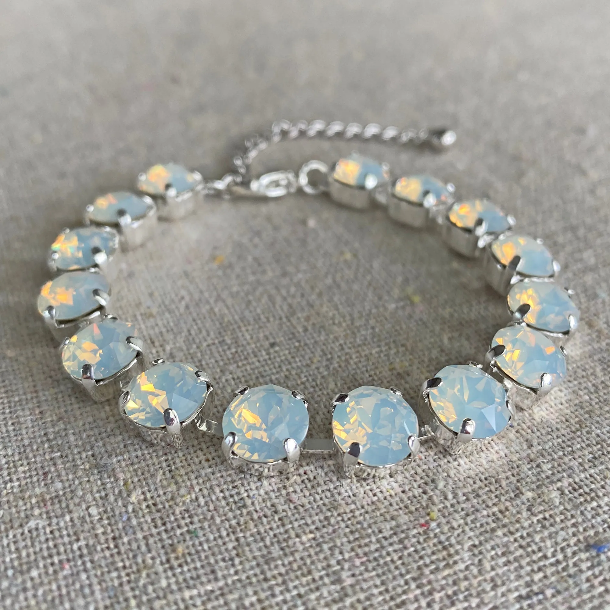 Diamante Adjustable Tennis Bracelet • 8mm