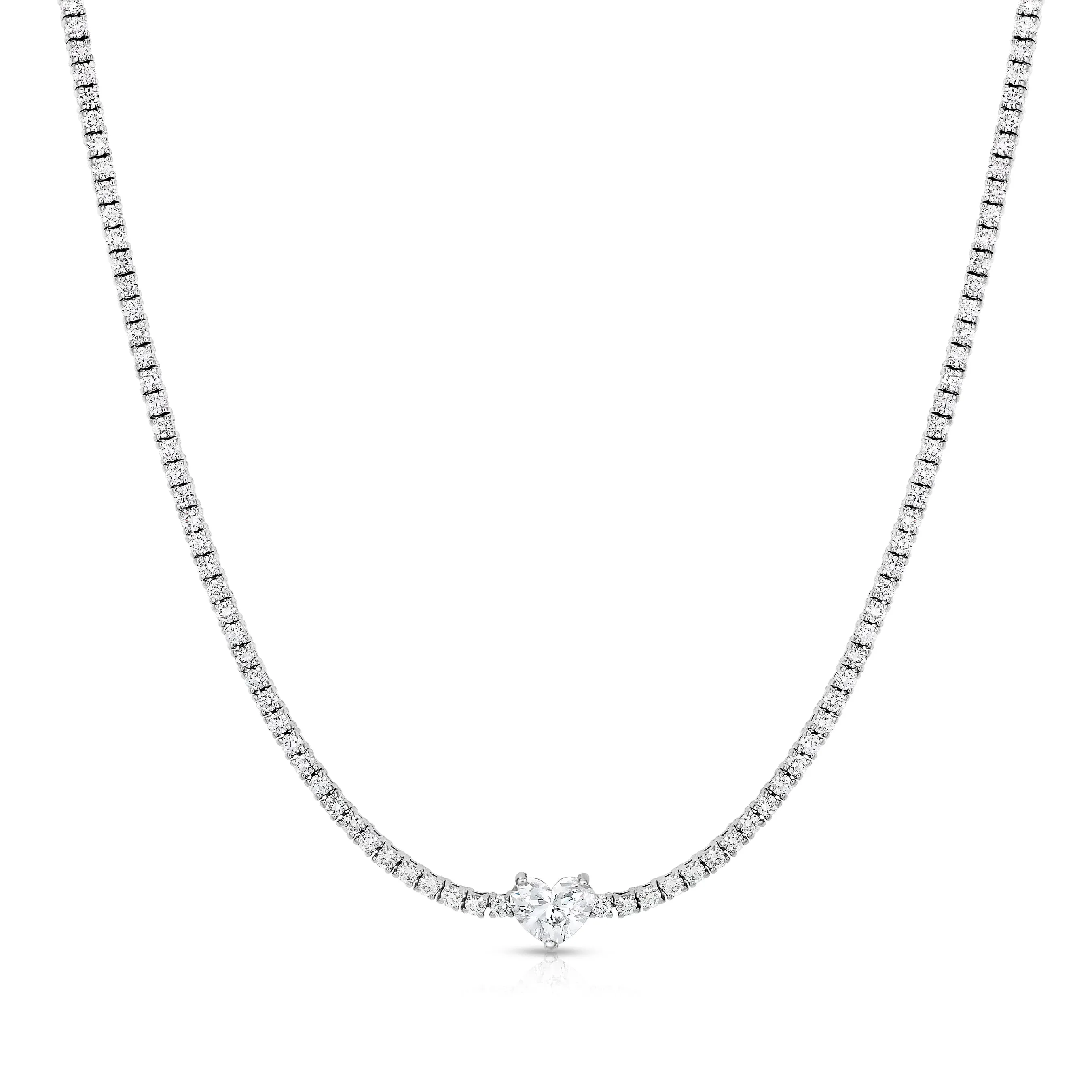 DIANA - 5cttw Tennis Necklace