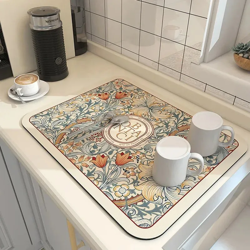 Diatomite Quick-Dry Kitchen Mat