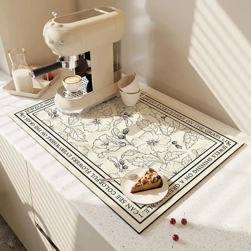 Diatomite Quick-Dry Kitchen Mat