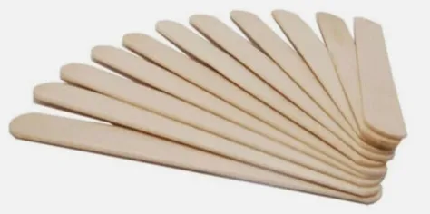 Disposable wooden tongue depressors/spatulas - Large