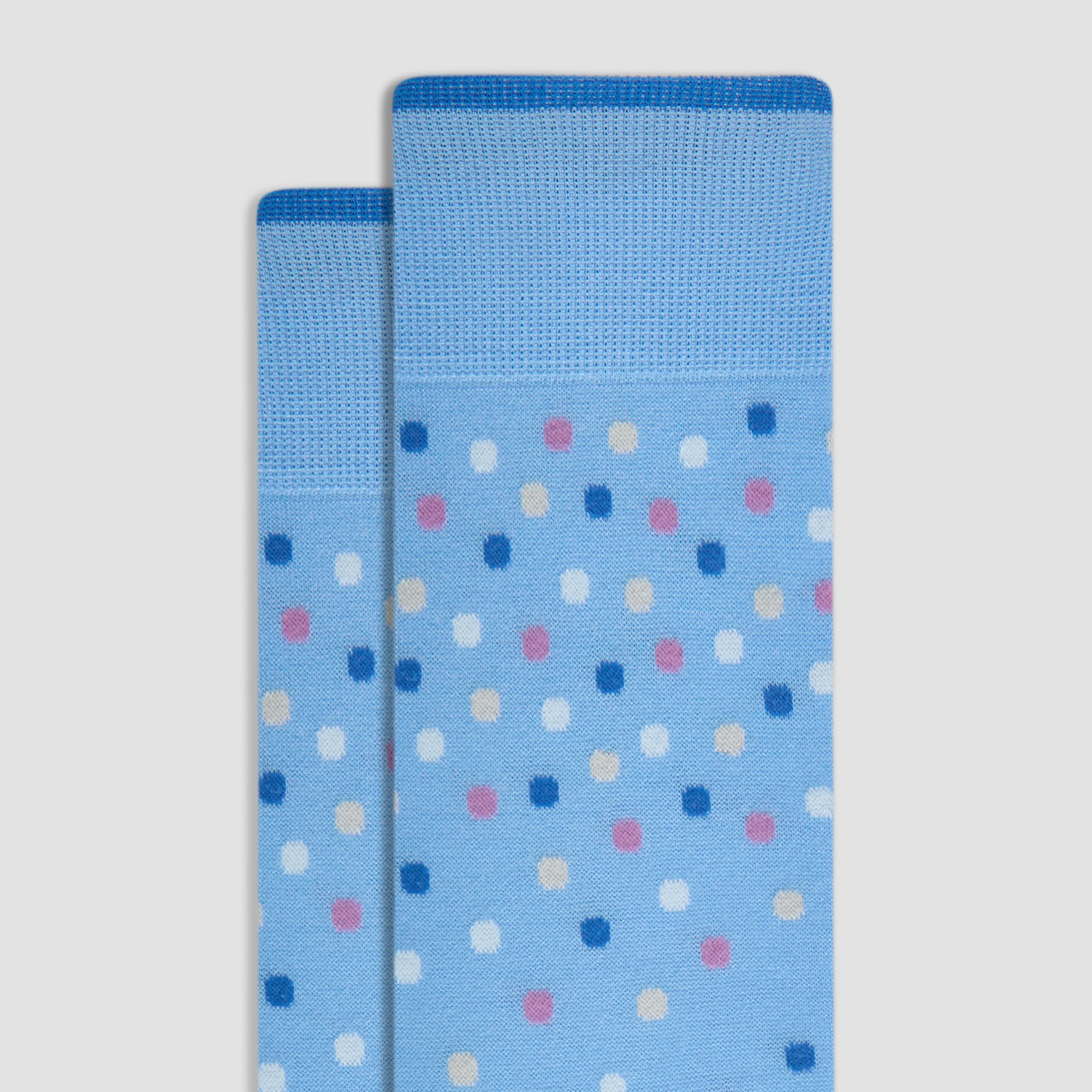Dotted Mid-Calf Socks