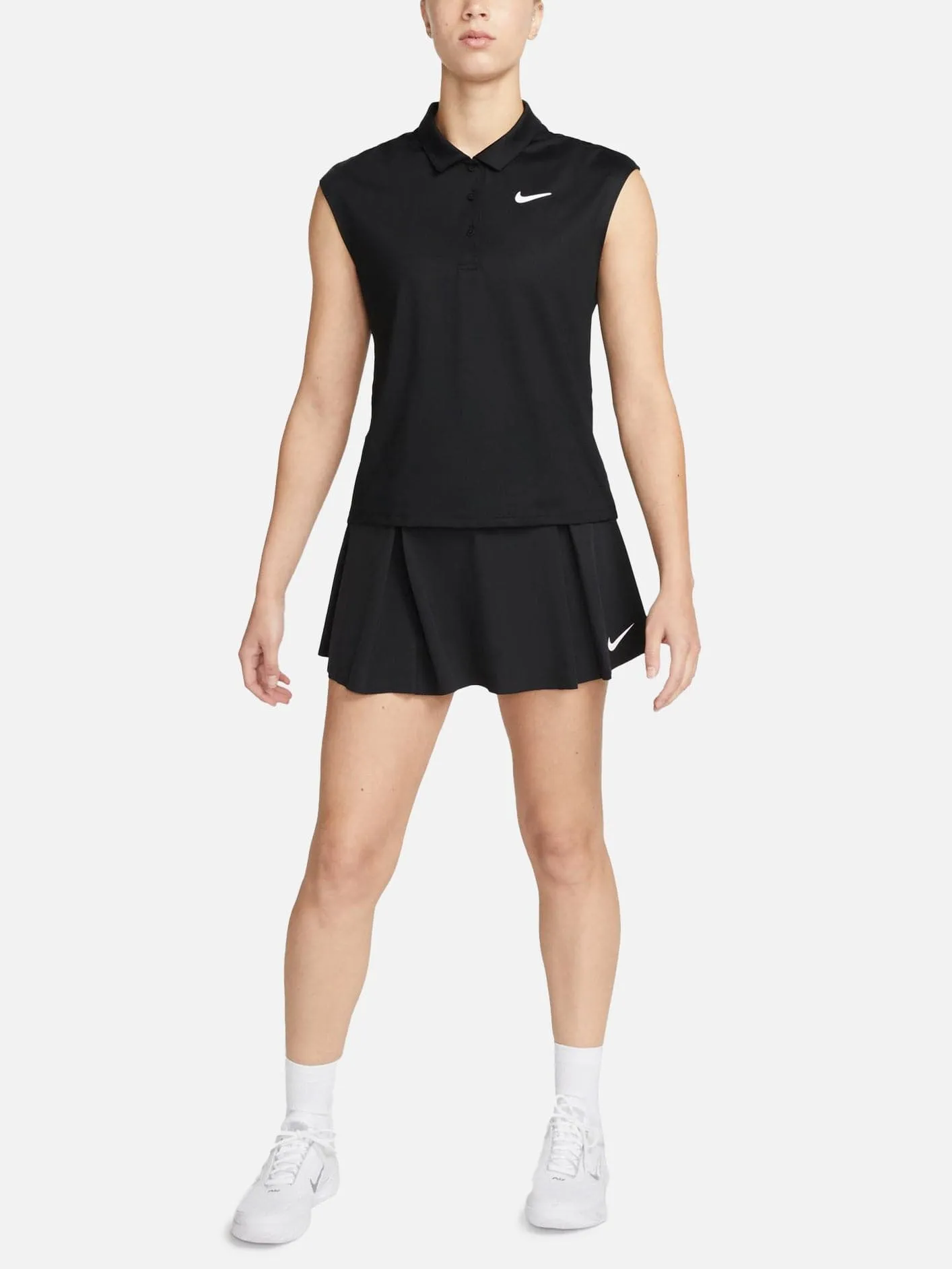 Dri-Fit Club Tennis Skirt - Black