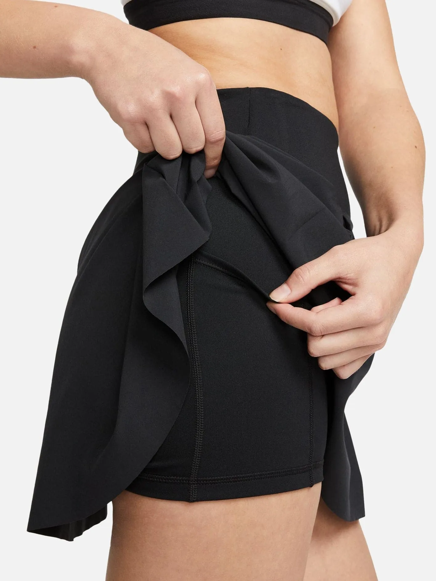 Dri-Fit Club Tennis Skirt - Black