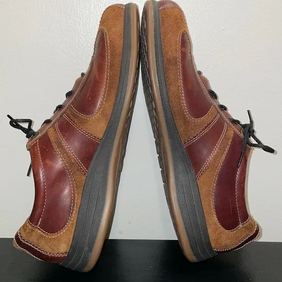 ECCO Men’s Leather Brown Yak Shoes.  Size 46.