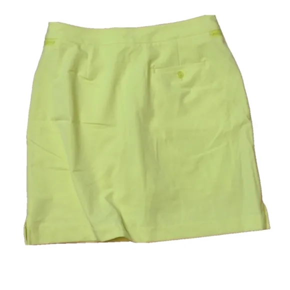 EP pro neon yellow tennis skort size 6