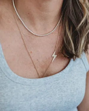 Every Damn Day Tennis Necklace