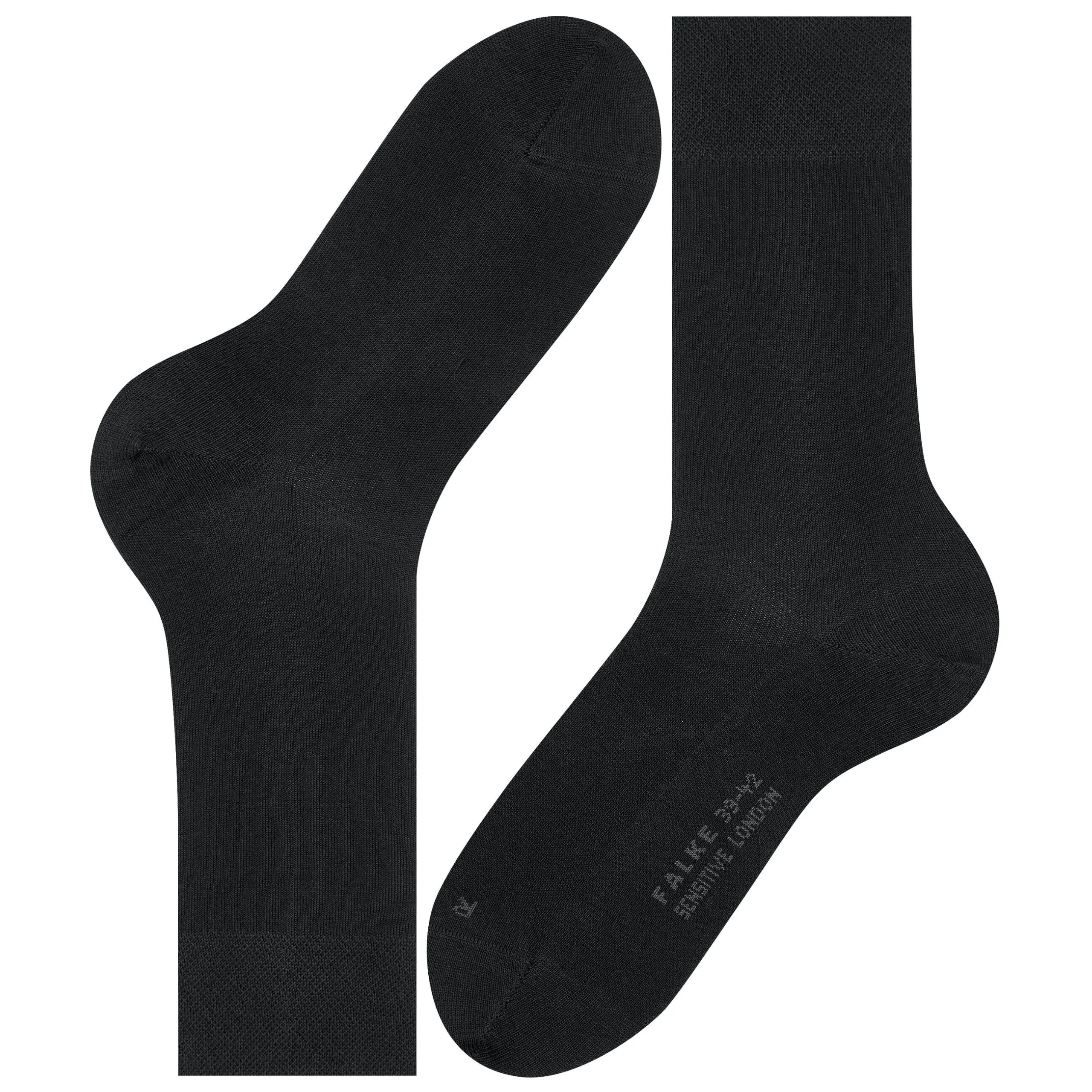 Falke London Sensitive Socks - Black