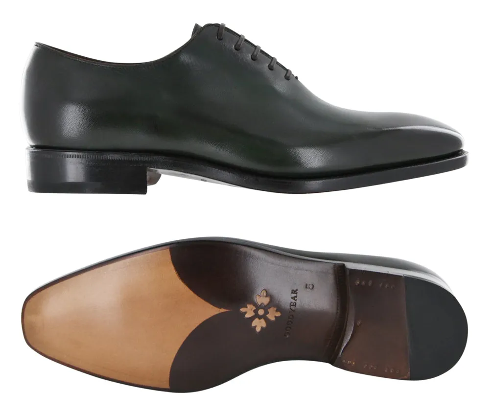 Fiori Di Lusso Green Shoes