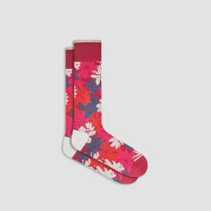 Floral Mid-Calf Socks