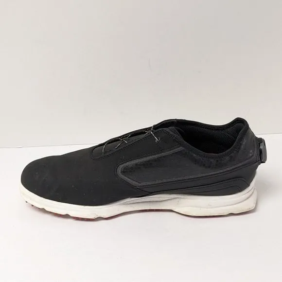 FootJoy Superlites XP Golf Shoes, Black, Men's 11 Wide