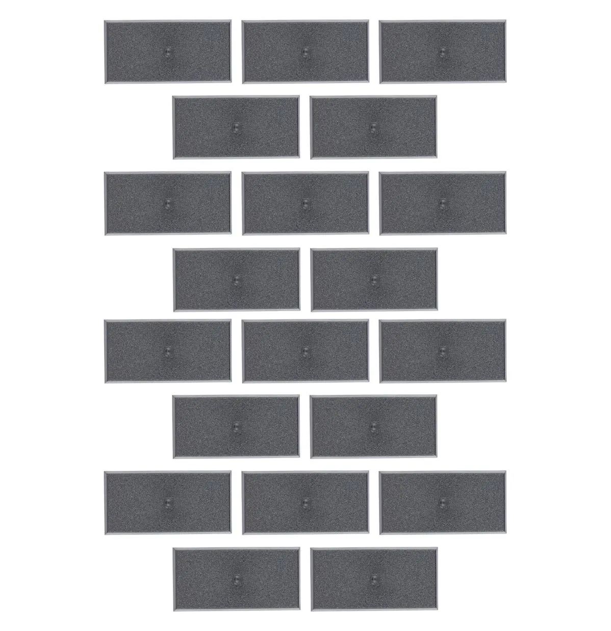 Games Workshop: 30mm x 60mm Rectangular Base (20 Pack)
