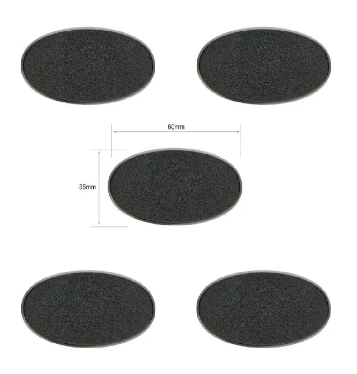 Games Workshop: 60x35mm Oval Bases