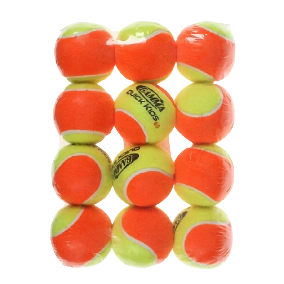 Gamma Quick Kids 60 Tennis Ball (Bag of 60 Balls)