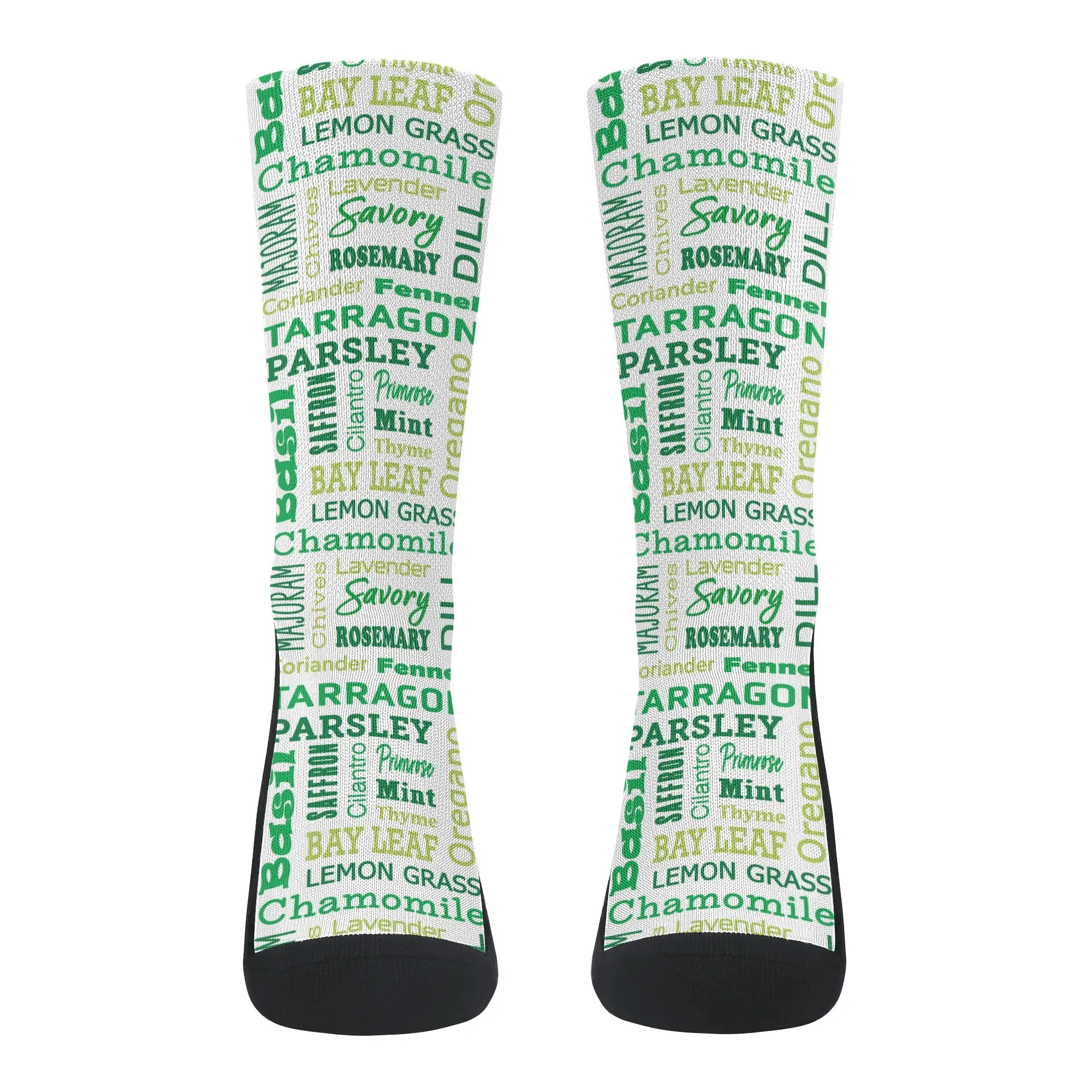 Garden Fresh Socks: Herbs