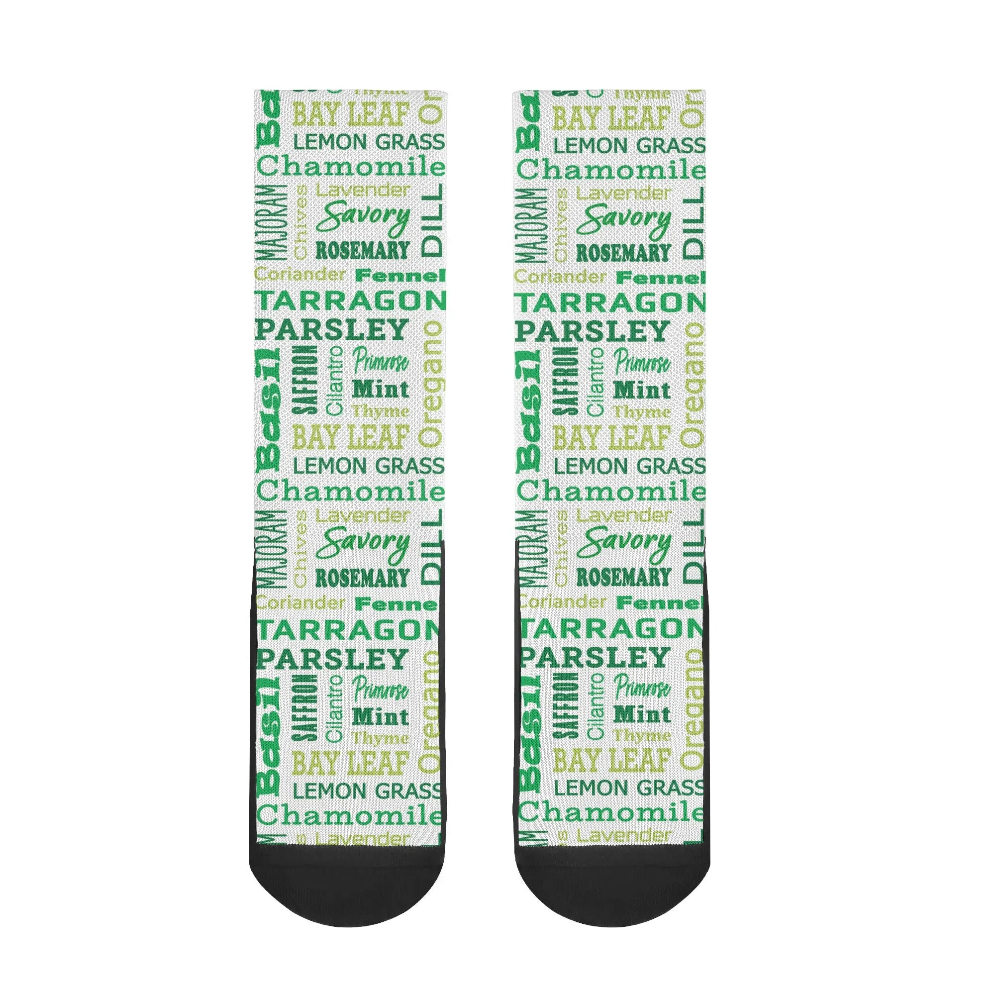 Garden Fresh Socks: Herbs