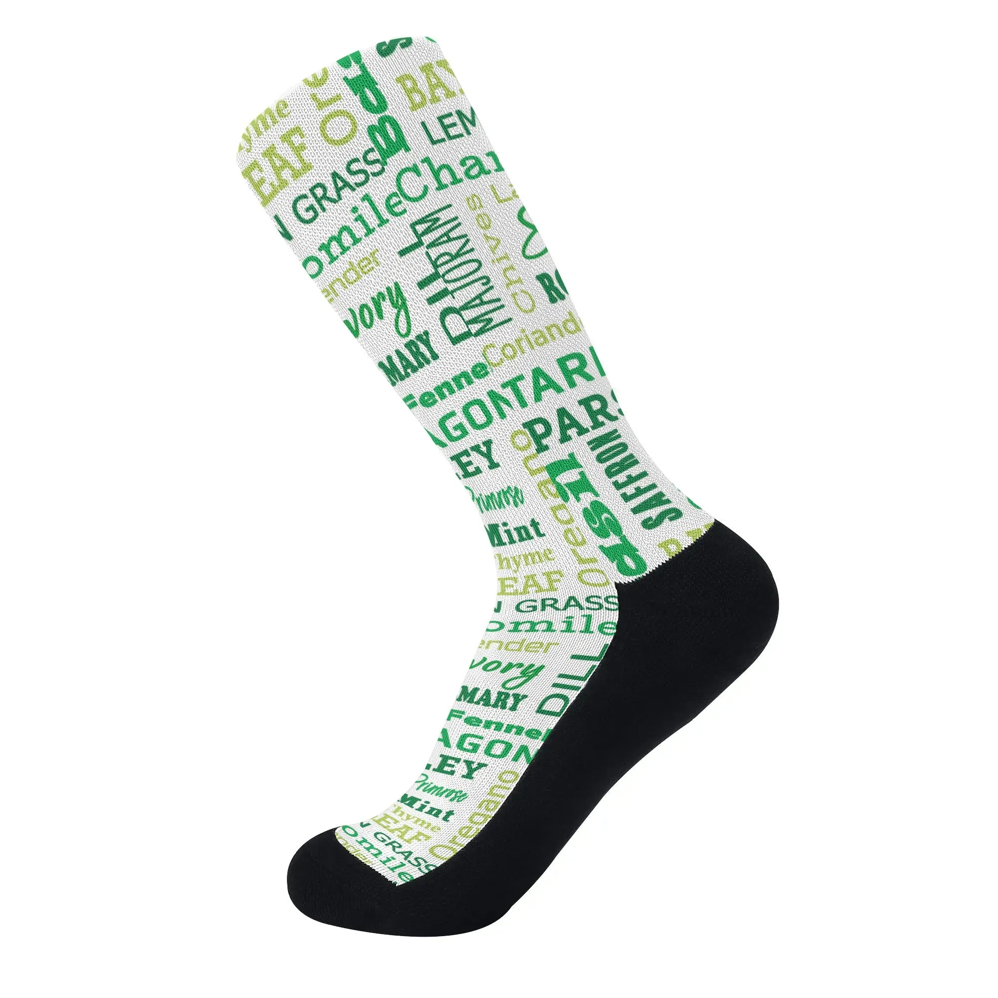 Garden Fresh Socks: Herbs