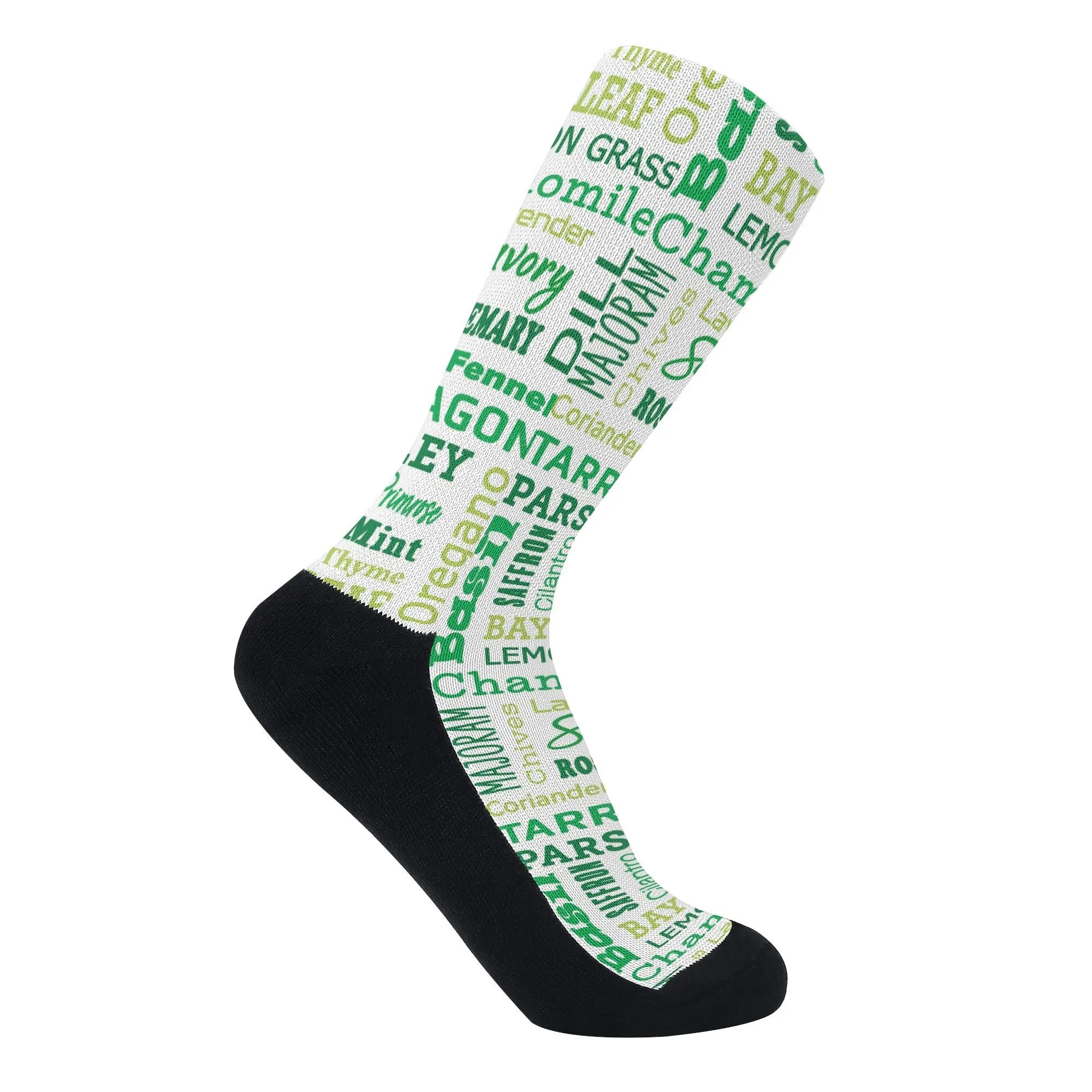 Garden Fresh Socks: Herbs