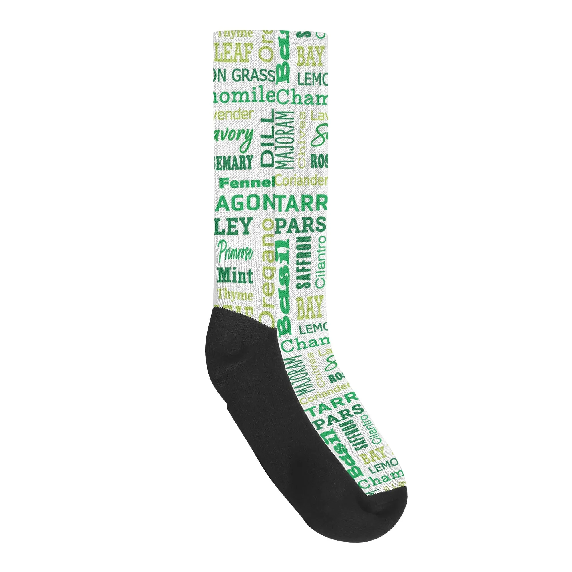 Garden Fresh Socks: Herbs