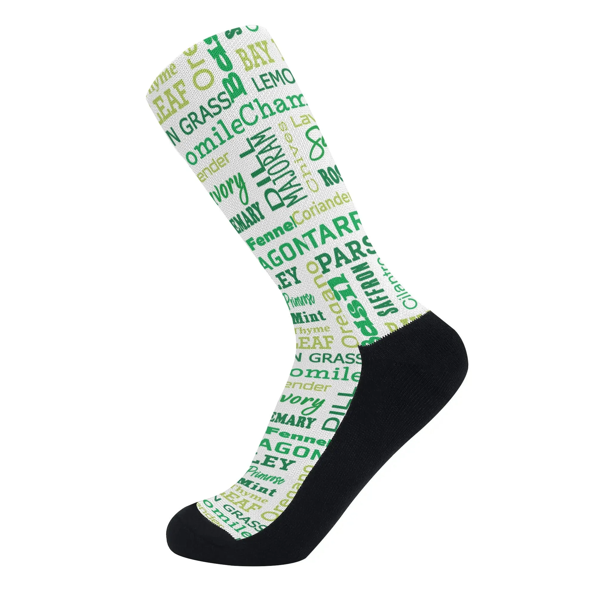 Garden Fresh Socks: Herbs