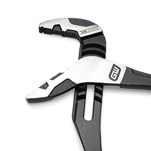 GEARWRENCH 8", 10”, & 12” PITBULL K9 Straight Jaw Dual Material Tongue and Groove Pliers Set - 82205CAZ