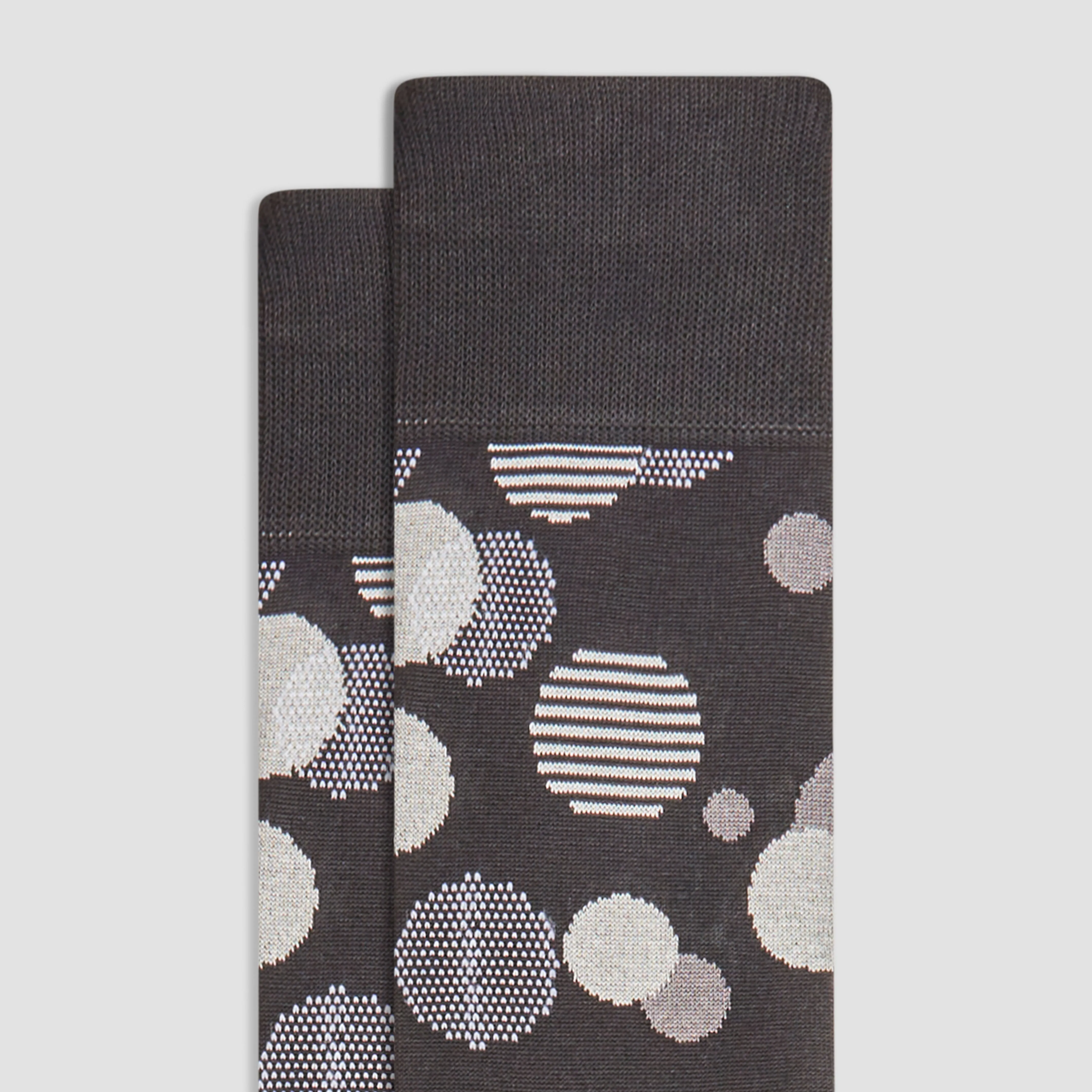 Geometric Mid-Calf Socks