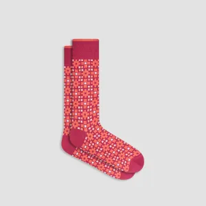 Geometric Mid-Calf Socks