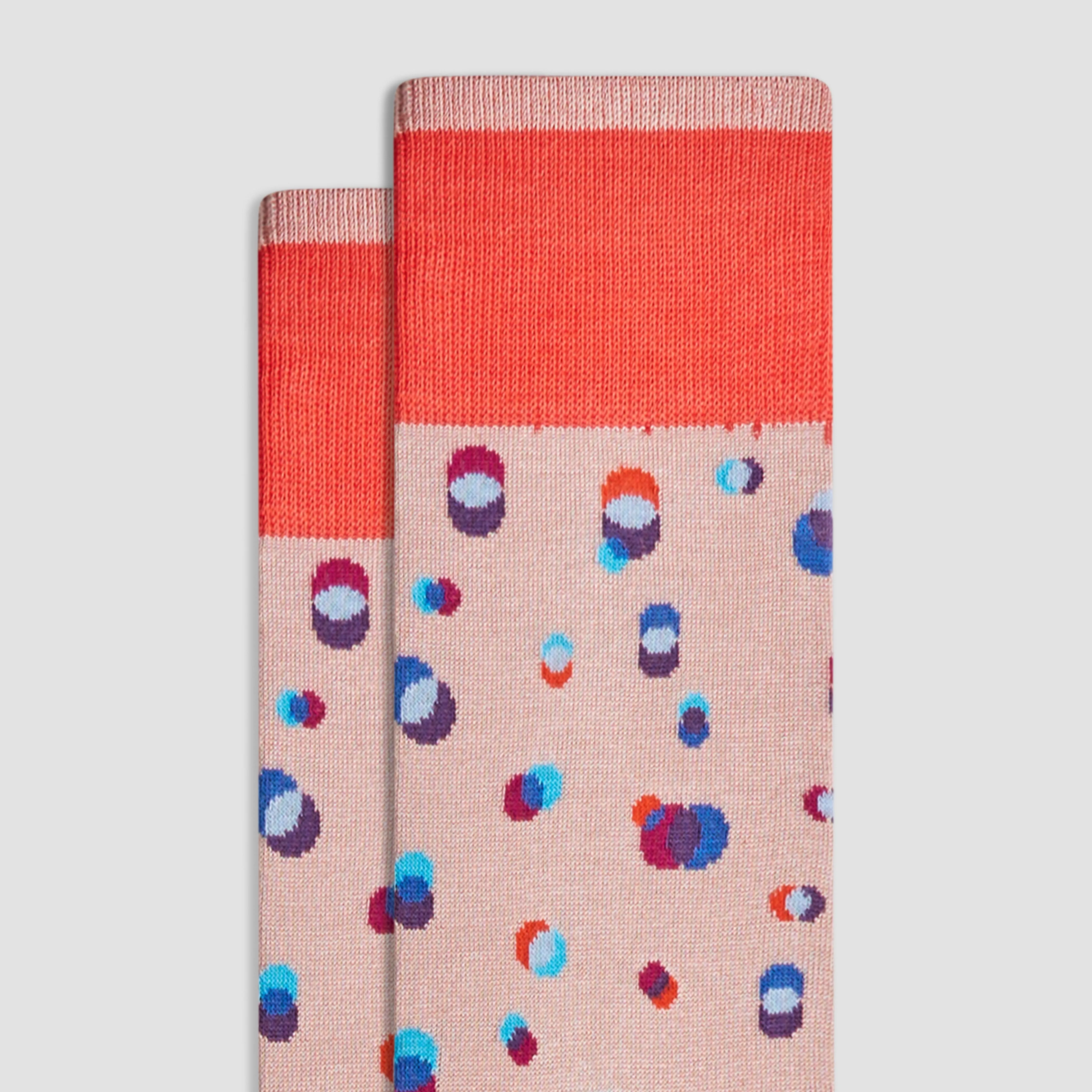 Geometric Mid-Calf Socks