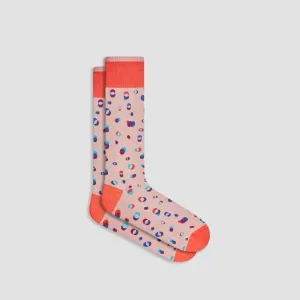 Geometric Mid-Calf Socks