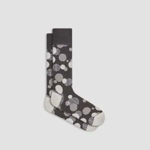 Geometric Mid-Calf Socks