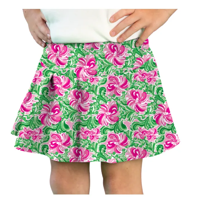 Girls Tennis Skort - Pink Me Crazy