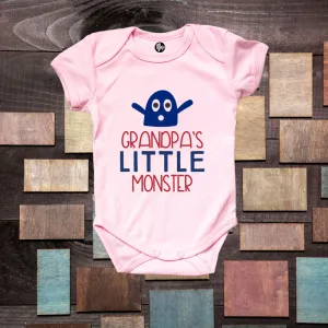 Grandpa's Little Monster Onesie for Baby Boys & Baby Girls